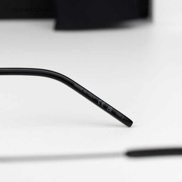Saint Laurent Women Sunglasses Black Grey Pilot CLASSIC11/F M 005 NEW AUTHENTIC main image 4